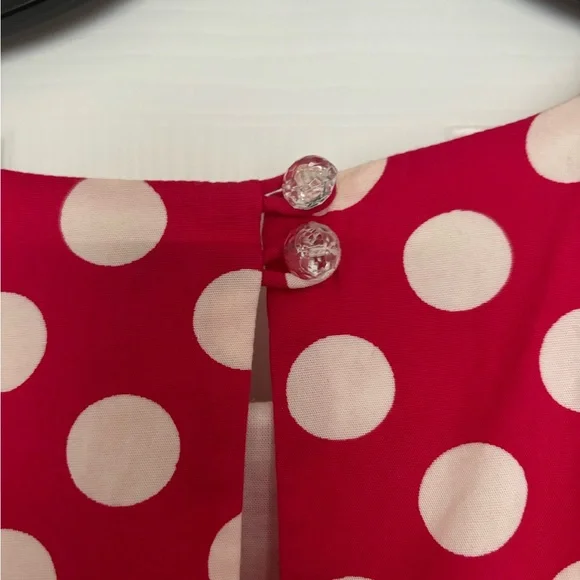 50s inspired polka dot dress - Picture 4 of 6